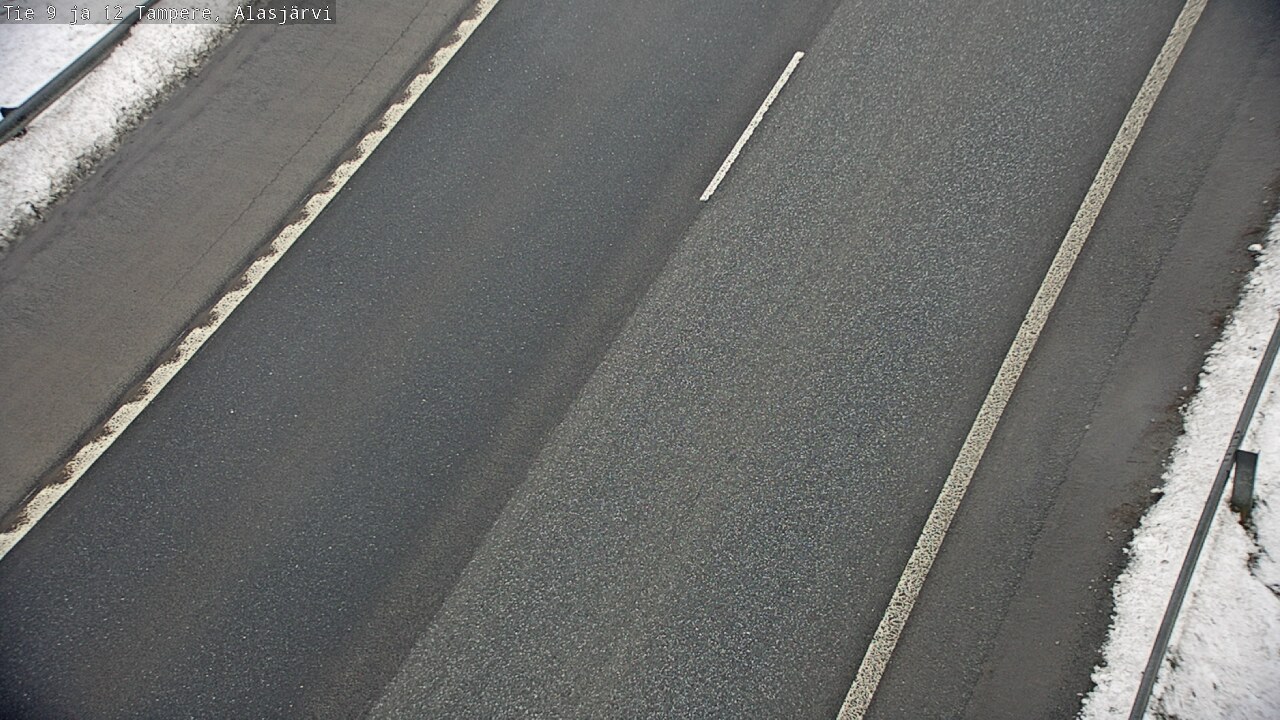 Weather Camera Image Väg 12 Tammerfors, Alasjärvi, Tampere, Pirkanmaa
