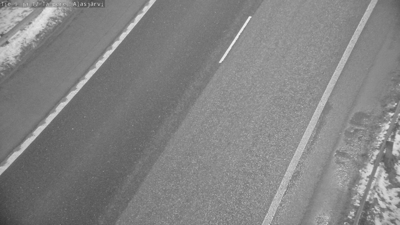 Weather Camera Image Väg 12 Tammerfors, Alasjärvi, Tampere, Pirkanmaa