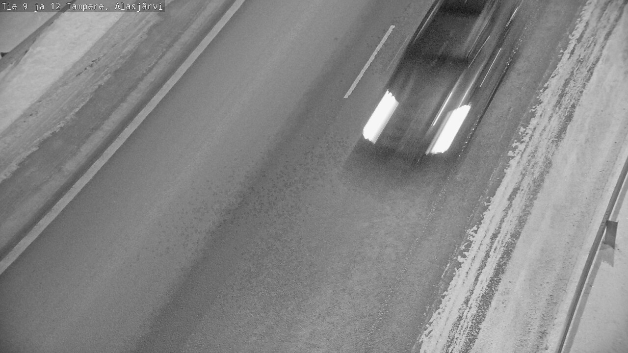 Weather Camera Image Väg 12 Tammerfors, Alasjärvi, Tampere, Pirkanmaa