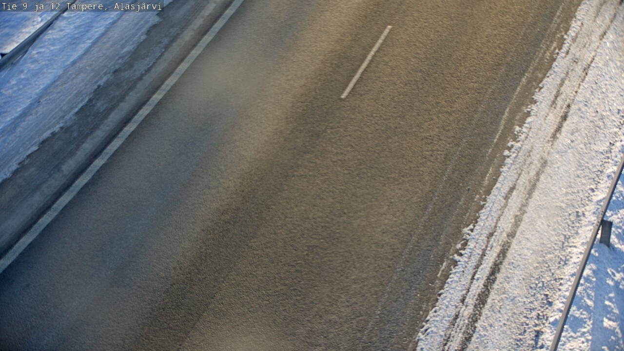 Weather Camera Image Väg 12 Tammerfors, Alasjärvi, Tampere, Pirkanmaa