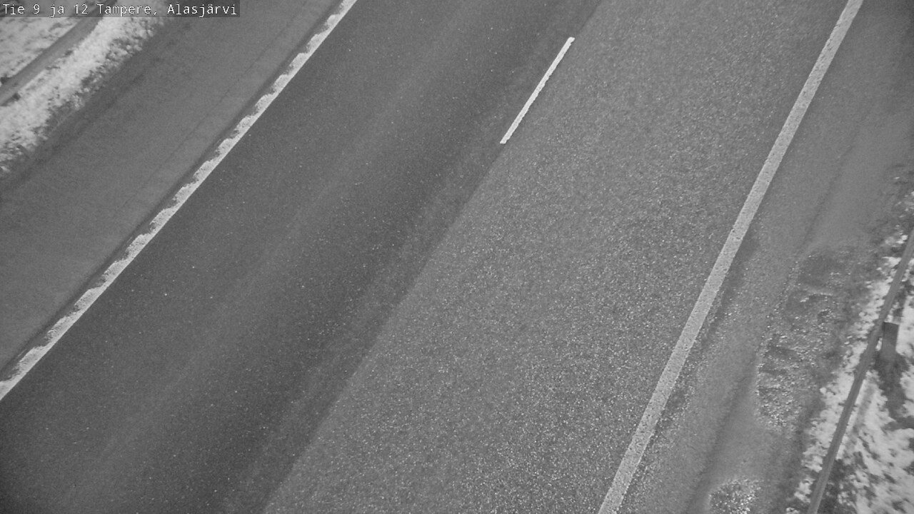 Weather Camera Image Väg 12 Tammerfors, Alasjärvi, Tampere, Pirkanmaa