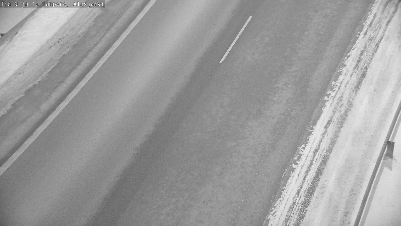 Weather Camera Image Väg 12 Tammerfors, Alasjärvi, Tampere, Pirkanmaa
