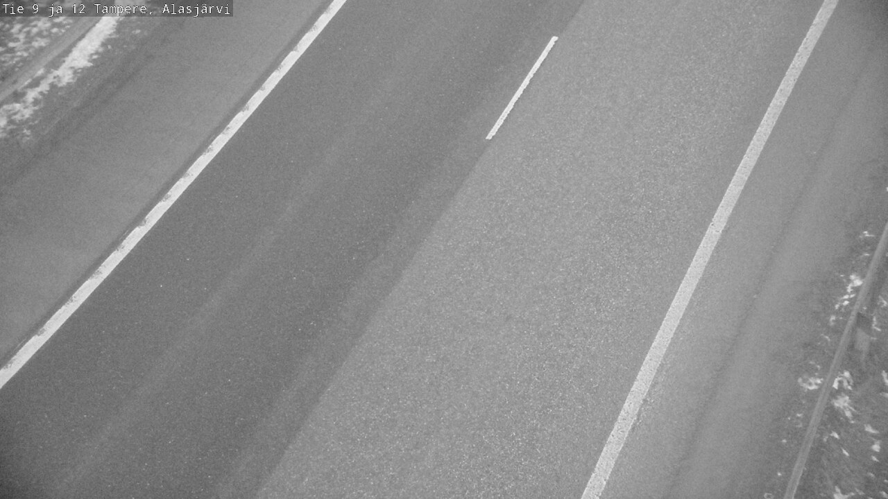 Weather Camera Image Väg 12 Tammerfors, Alasjärvi, Tampere, Pirkanmaa