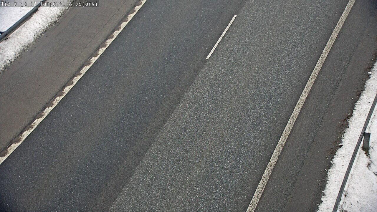 Weather Camera Image Väg 12 Tammerfors, Alasjärvi, Tampere, Pirkanmaa