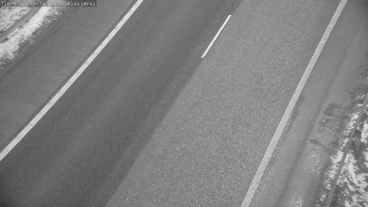 Weather Camera Image Väg 12 Tammerfors, Alasjärvi, Tampere, Pirkanmaa