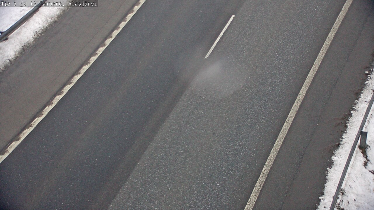 Weather Camera Image Väg 12 Tammerfors, Alasjärvi, Tampere, Pirkanmaa