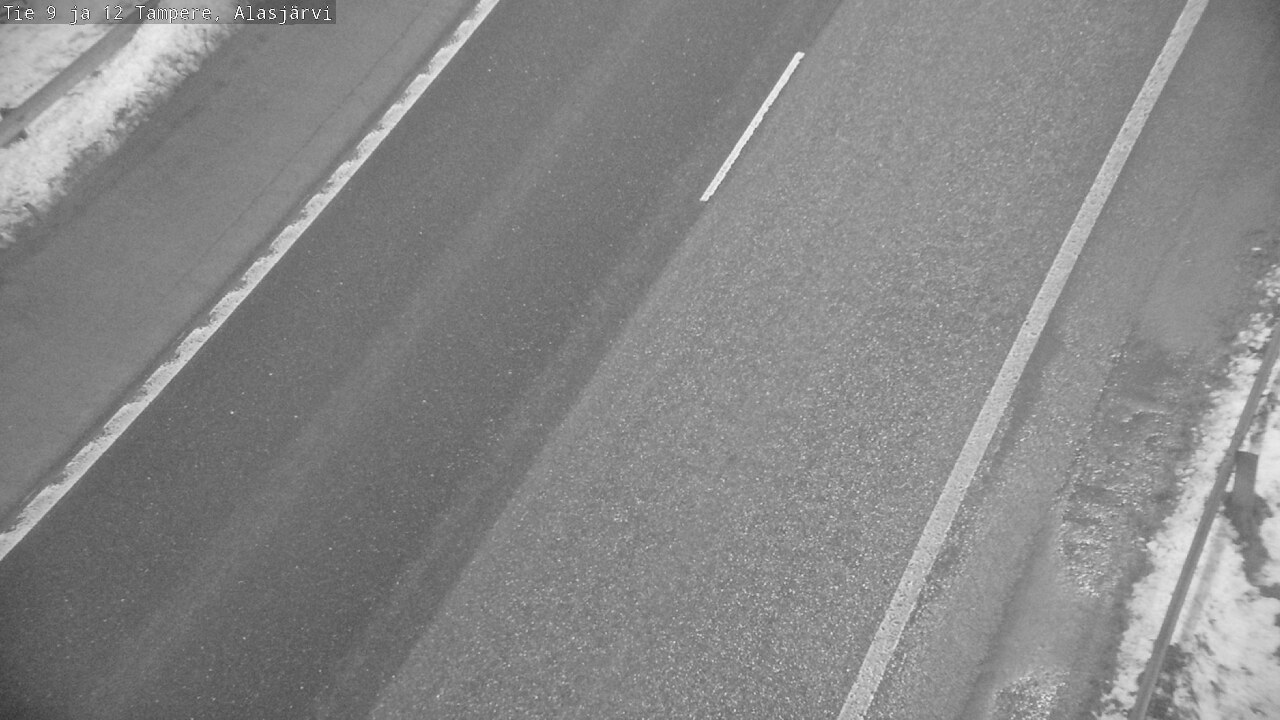 Weather Camera Image Väg 12 Tammerfors, Alasjärvi, Tampere, Pirkanmaa