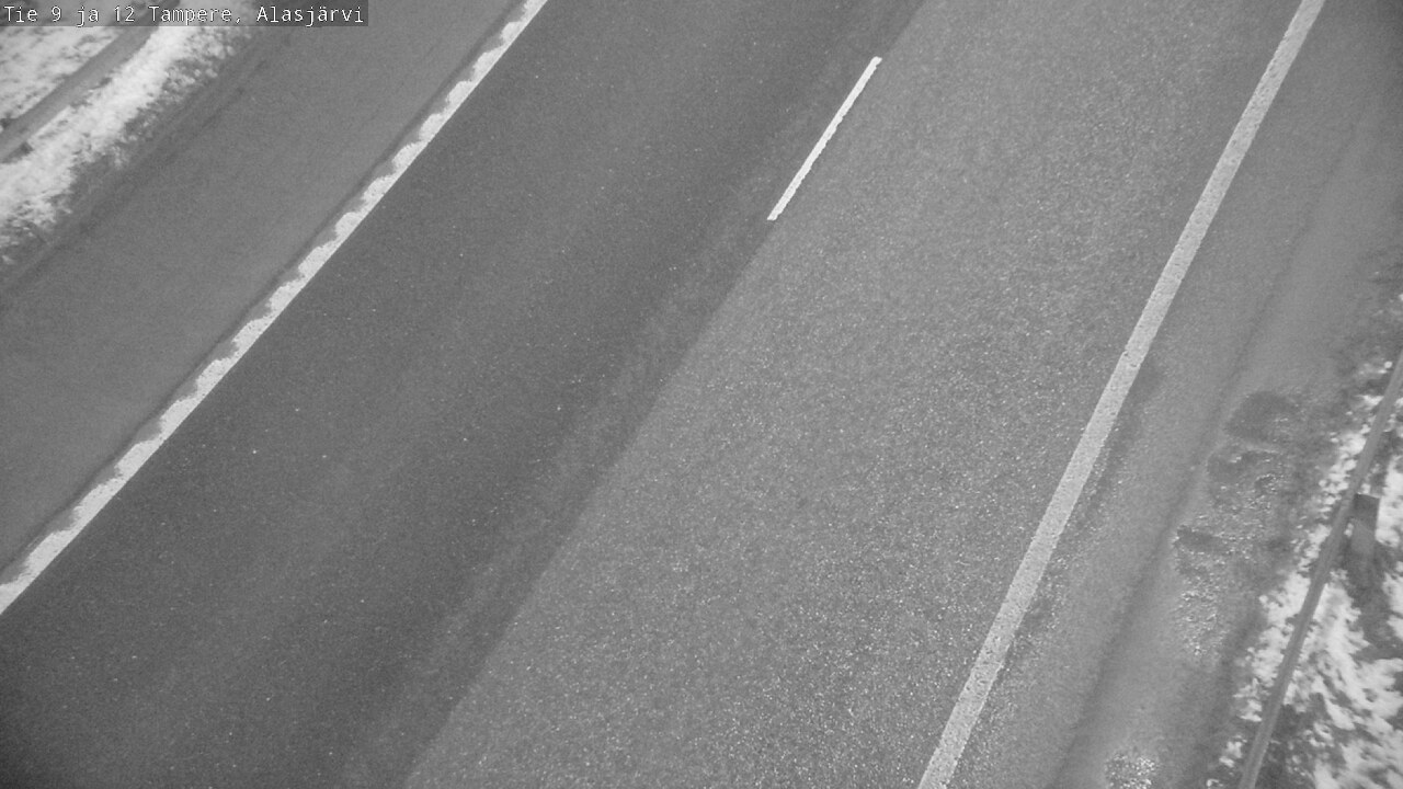Weather Camera Image Väg 12 Tammerfors, Alasjärvi, Tampere, Pirkanmaa
