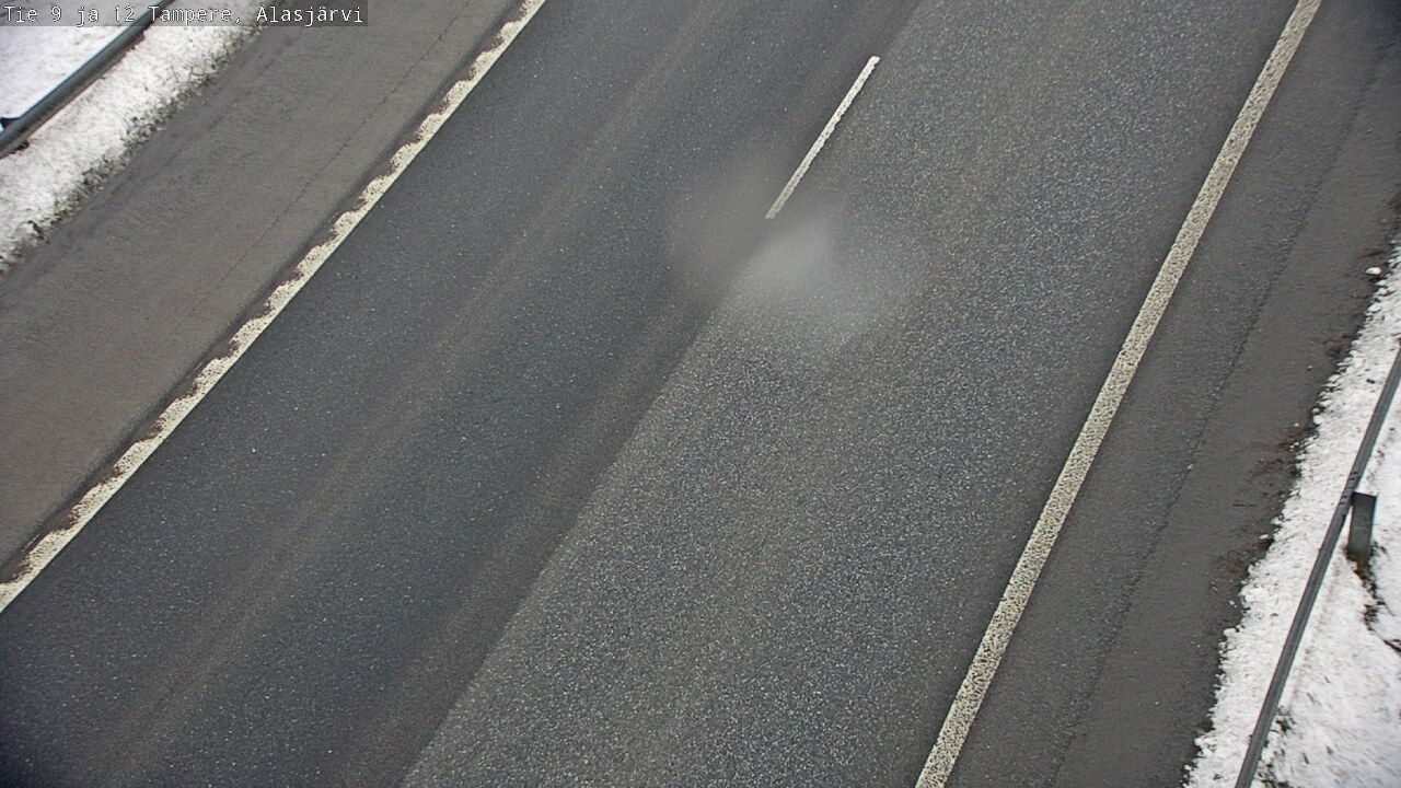 Weather Camera Image Väg 12 Tammerfors, Alasjärvi, Tampere, Pirkanmaa