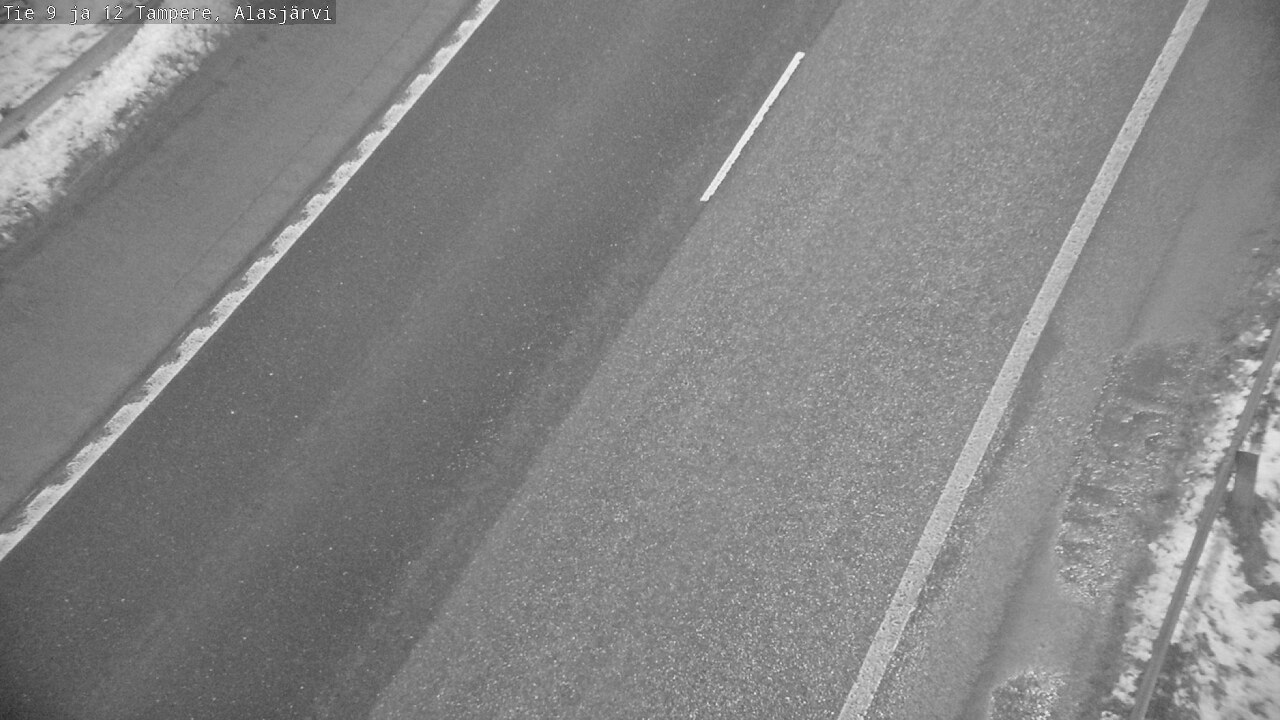 Weather Camera Image Väg 12 Tammerfors, Alasjärvi, Tampere, Pirkanmaa