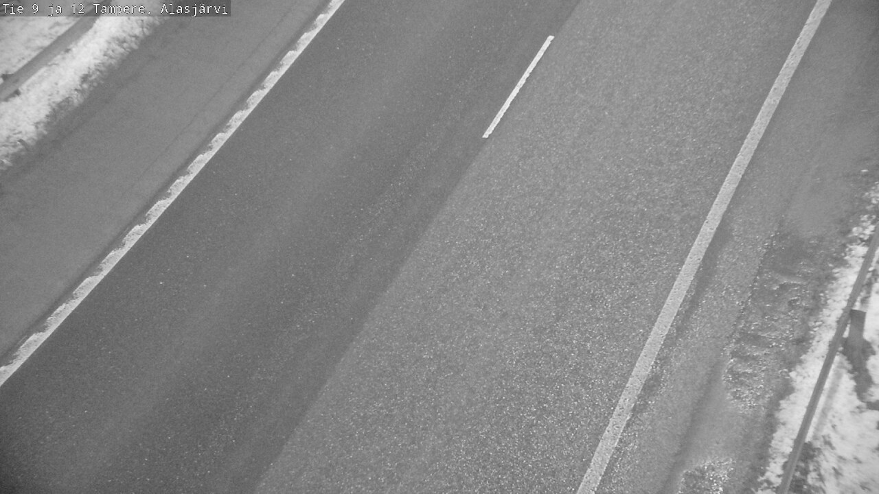 Weather Camera Image Väg 12 Tammerfors, Alasjärvi, Tampere, Pirkanmaa