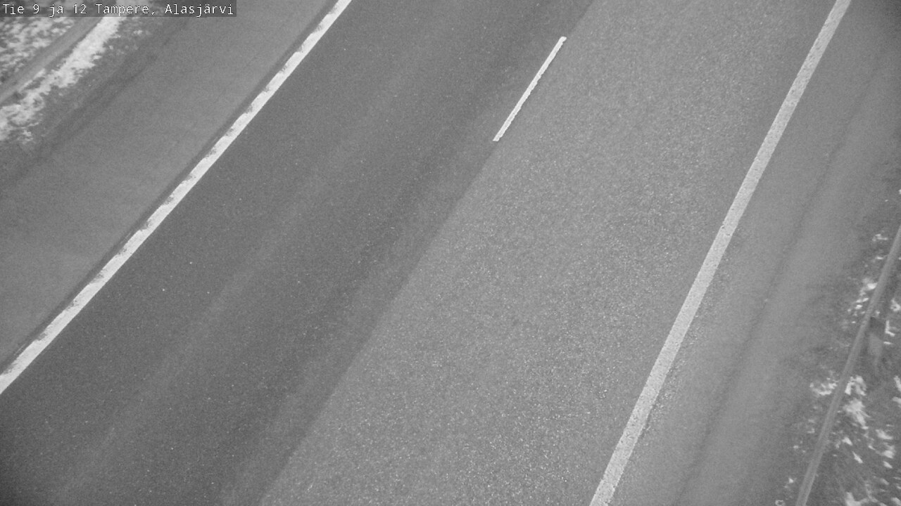 Weather Camera Image Väg 12 Tammerfors, Alasjärvi, Tampere, Pirkanmaa