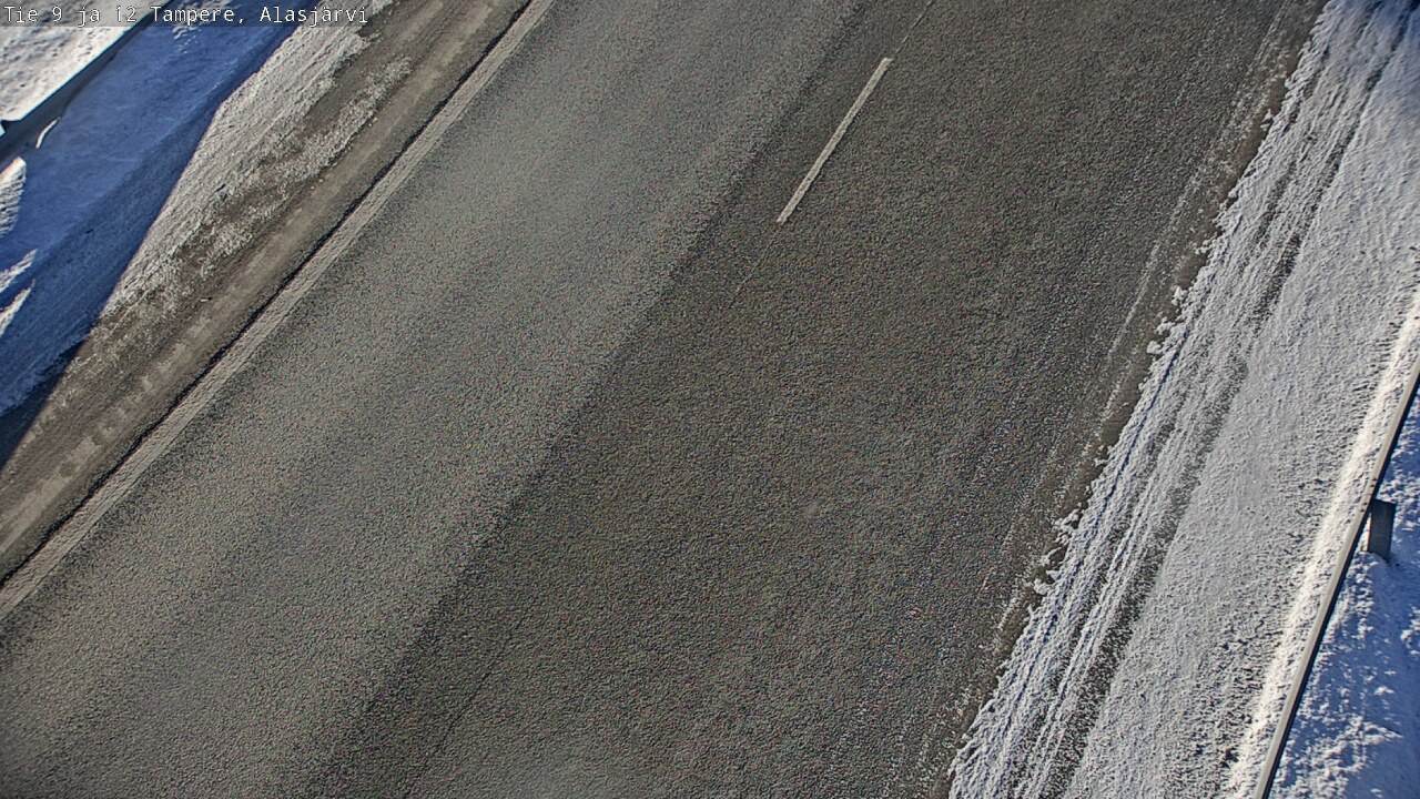 Weather Camera Image Väg 12 Tammerfors, Alasjärvi, Tampere, Pirkanmaa