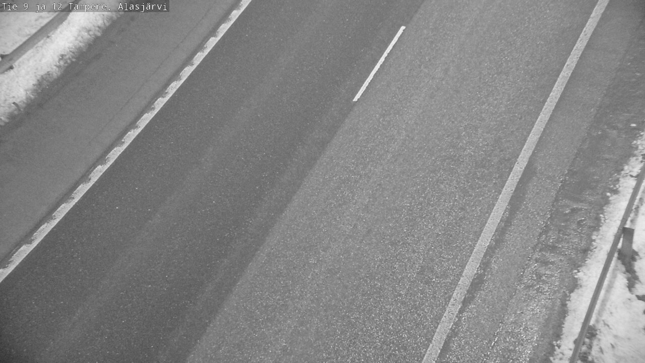 Weather Camera Image Väg 12 Tammerfors, Alasjärvi, Tampere, Pirkanmaa