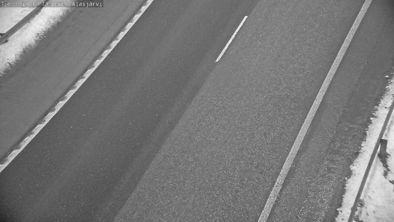 Weather Camera Image Väg 12 Tammerfors, Alasjärvi, Tampere, Pirkanmaa