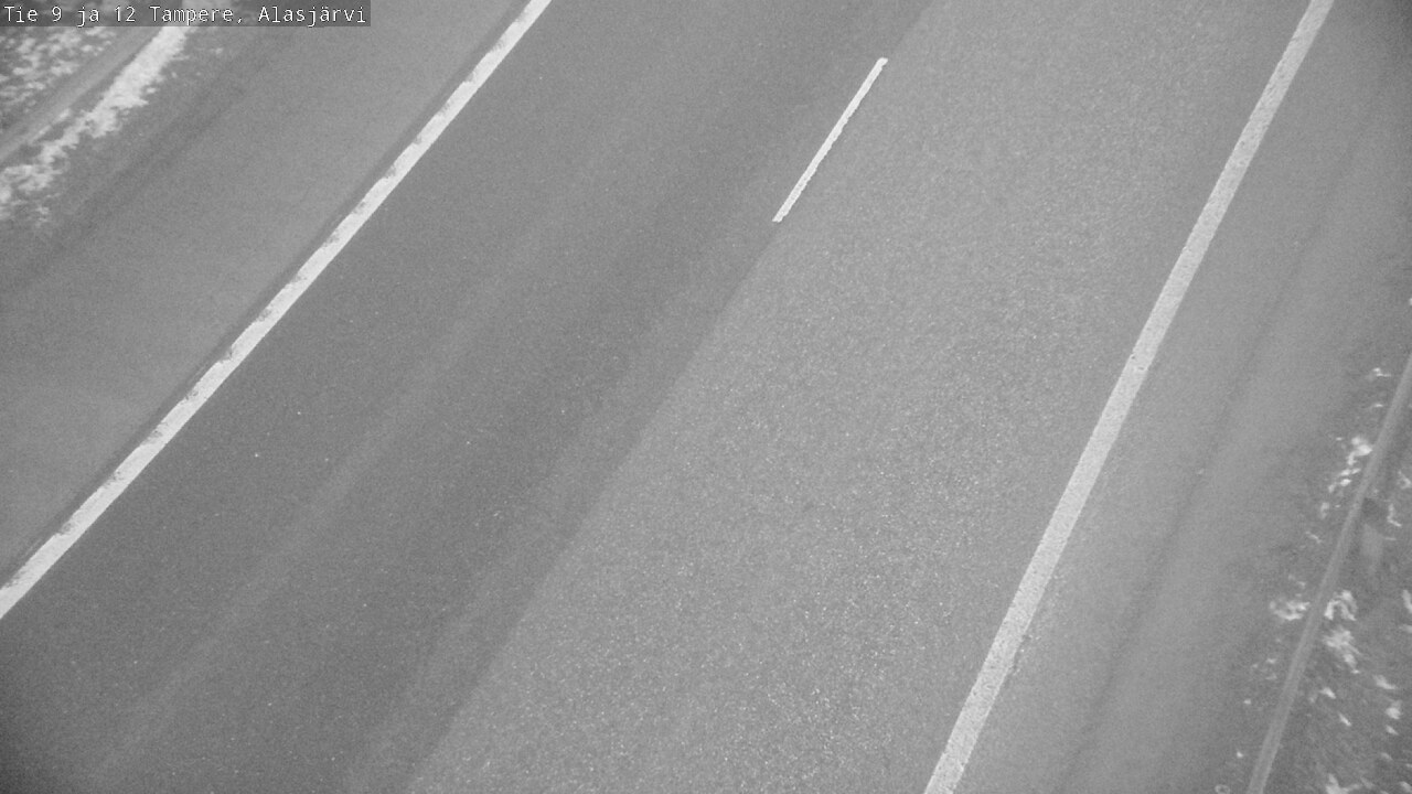 Weather Camera Image Väg 12 Tammerfors, Alasjärvi, Tampere, Pirkanmaa