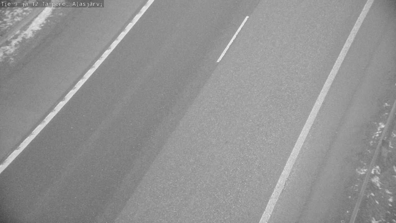 Weather Camera Image Väg 12 Tammerfors, Alasjärvi, Tampere, Pirkanmaa