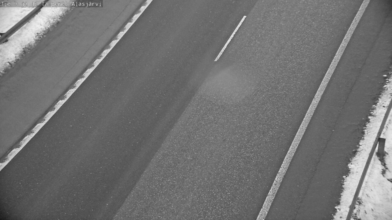 Weather Camera Image Väg 12 Tammerfors, Alasjärvi, Tampere, Pirkanmaa