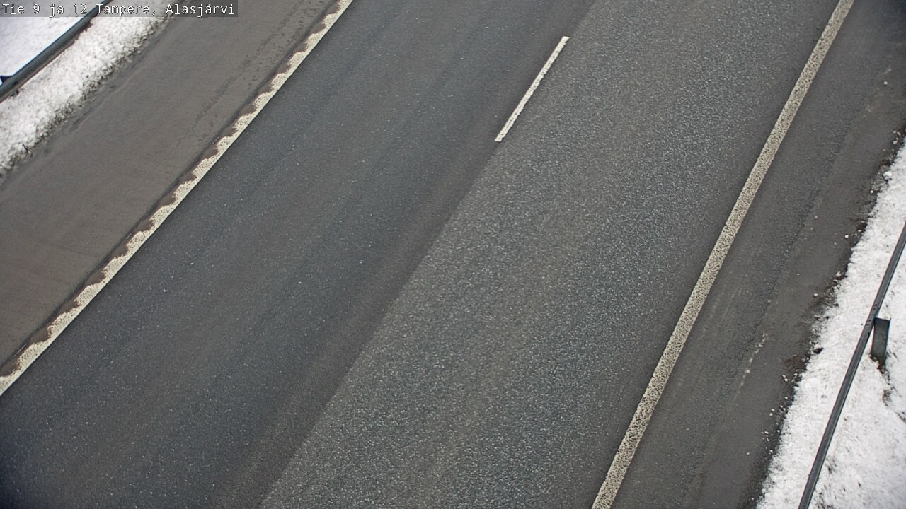 Weather Camera Image Väg 12 Tammerfors, Alasjärvi, Tampere, Pirkanmaa