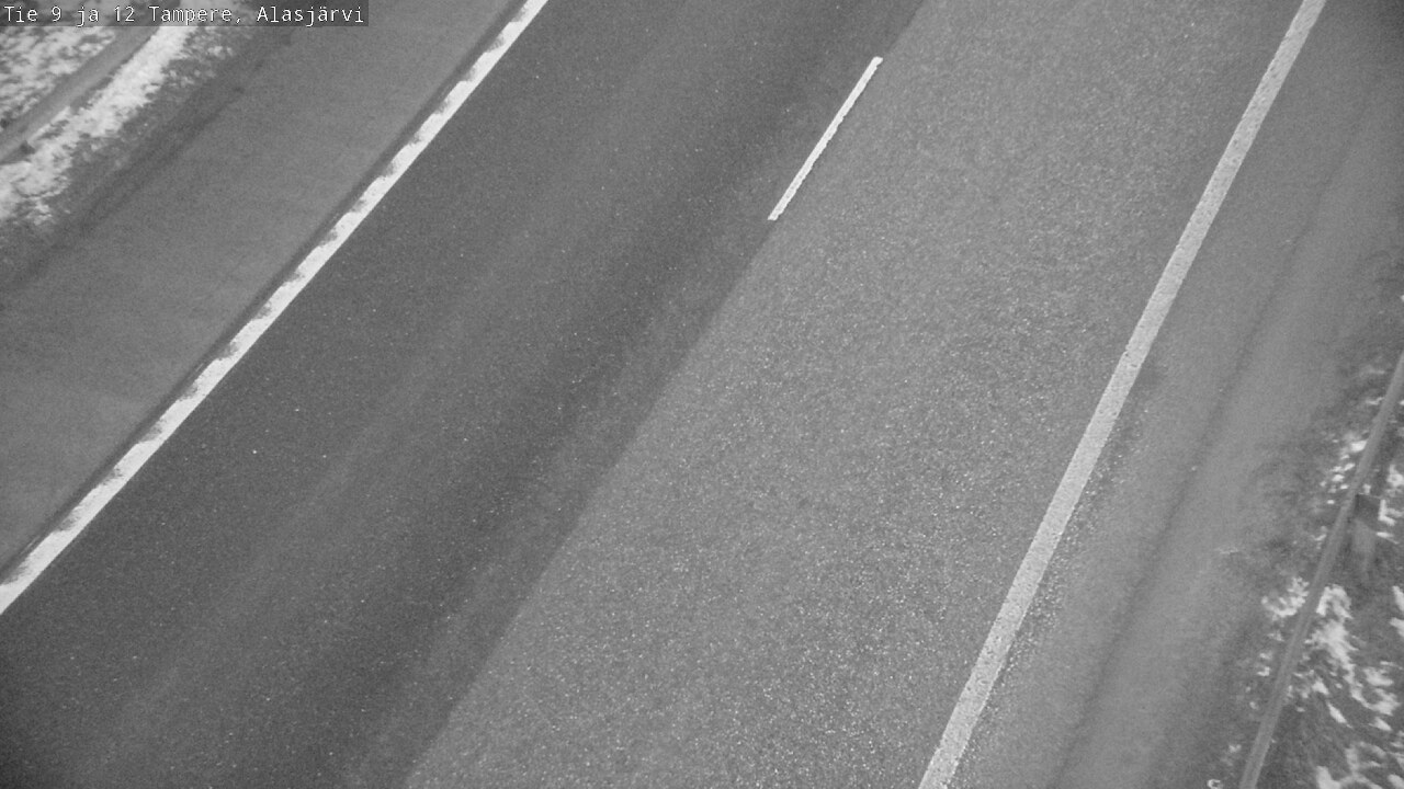 Weather Camera Image Väg 12 Tammerfors, Alasjärvi, Tampere, Pirkanmaa