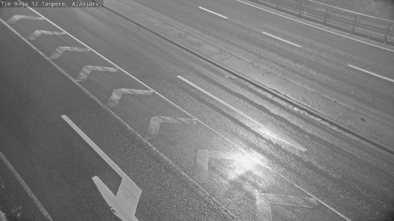 Weather Camera Image Väg 12 Tammerfors, Alasjärvi, Tampere, Pirkanmaa