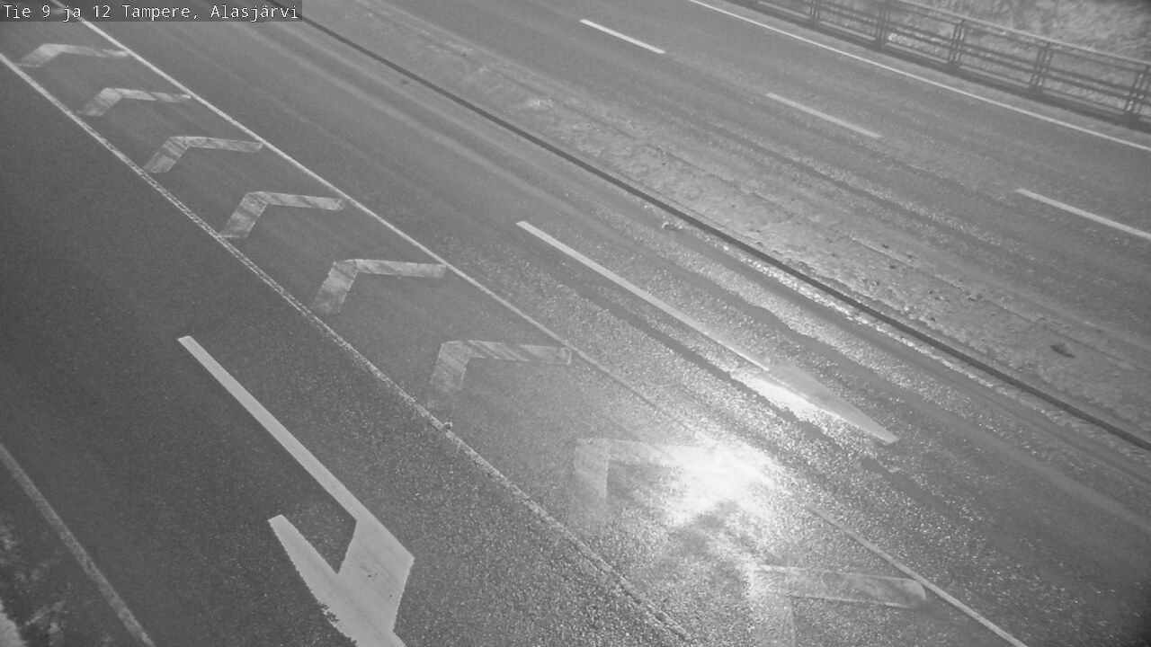 Weather Camera Image Väg 12 Tammerfors, Alasjärvi, Tampere, Pirkanmaa