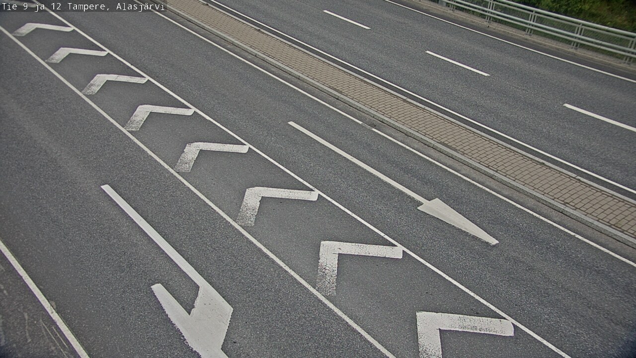 Weather Camera Image Road 12 Tampere, Alasjärvi, Tampere, Pirkanmaa