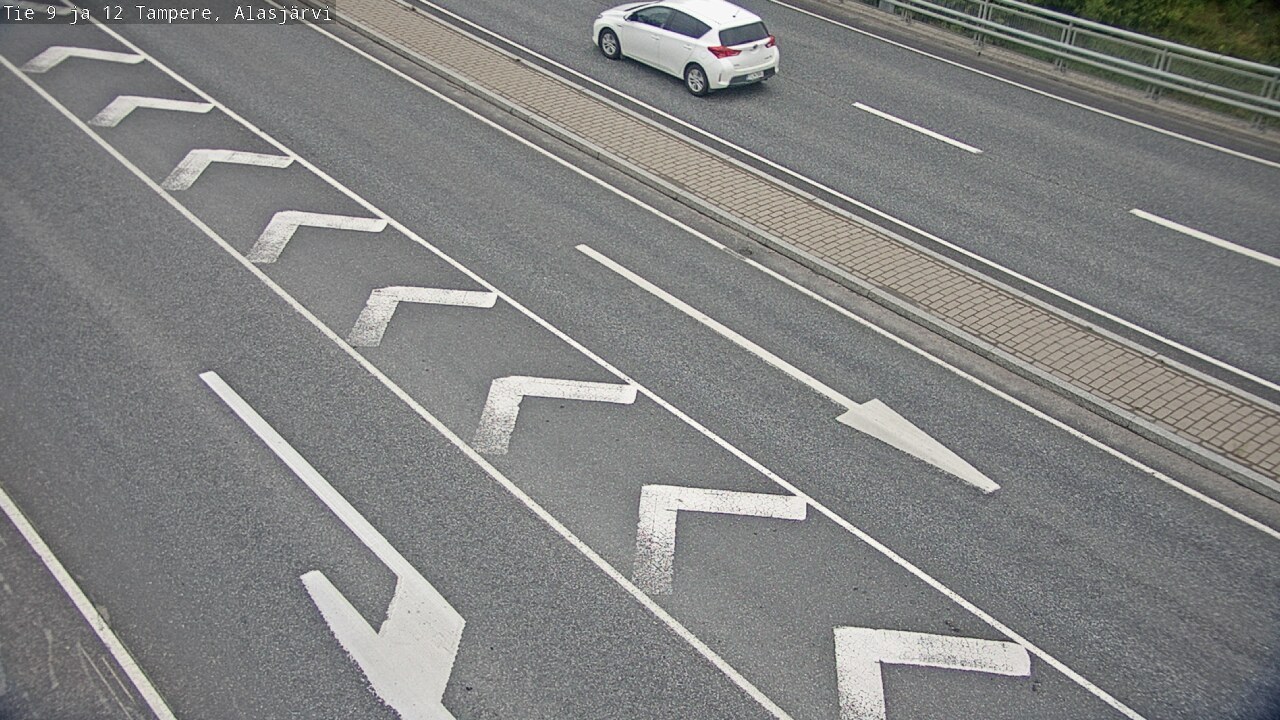 Weather Camera Image Road 12 Tampere, Alasjärvi, Tampere, Pirkanmaa