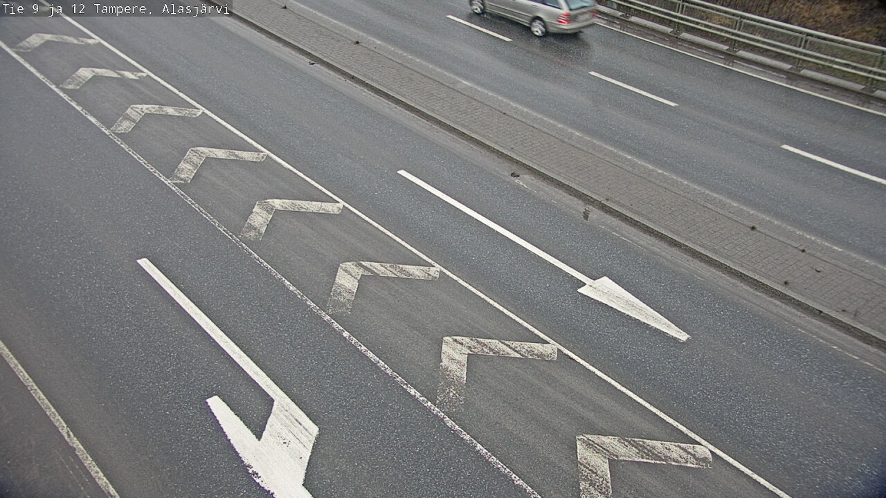 Weather Camera Image Road 12 Tampere, Alasjärvi, Tampere, Pirkanmaa