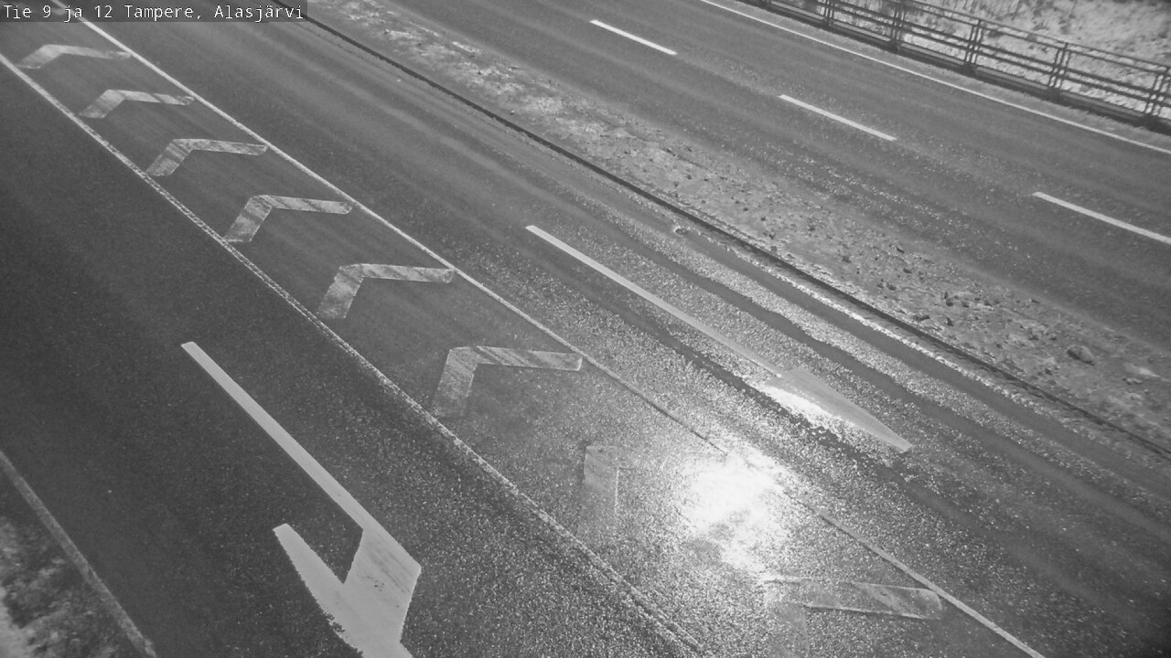 Weather Camera Image Väg 12 Tammerfors, Alasjärvi, Tampere, Pirkanmaa