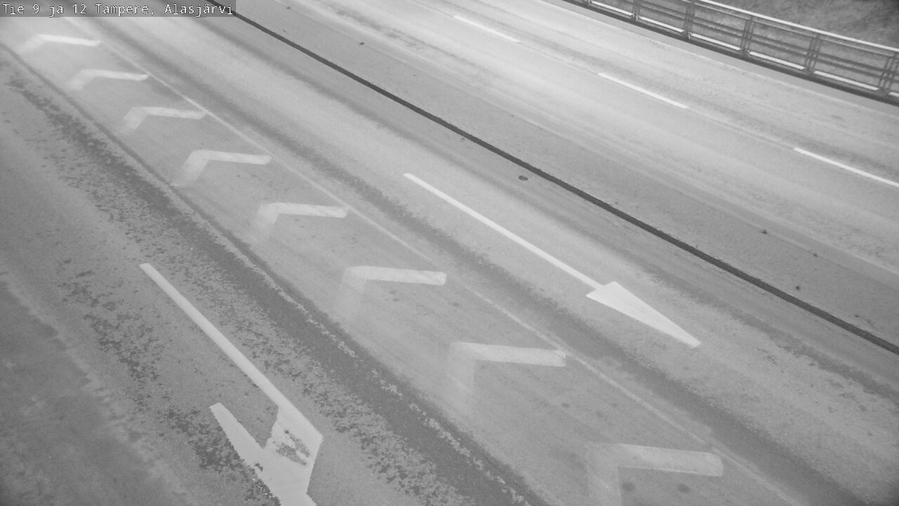 Weather Camera Image Väg 12 Tammerfors, Alasjärvi, Tampere, Pirkanmaa
