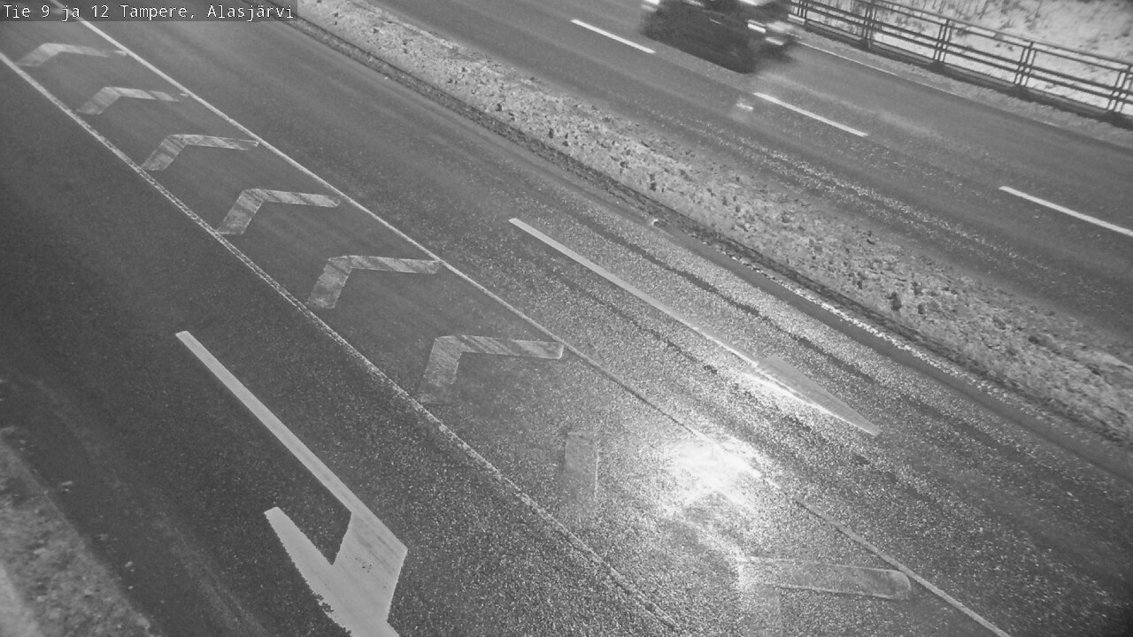 Weather Camera Image Väg 12 Tammerfors, Alasjärvi, Tampere, Pirkanmaa