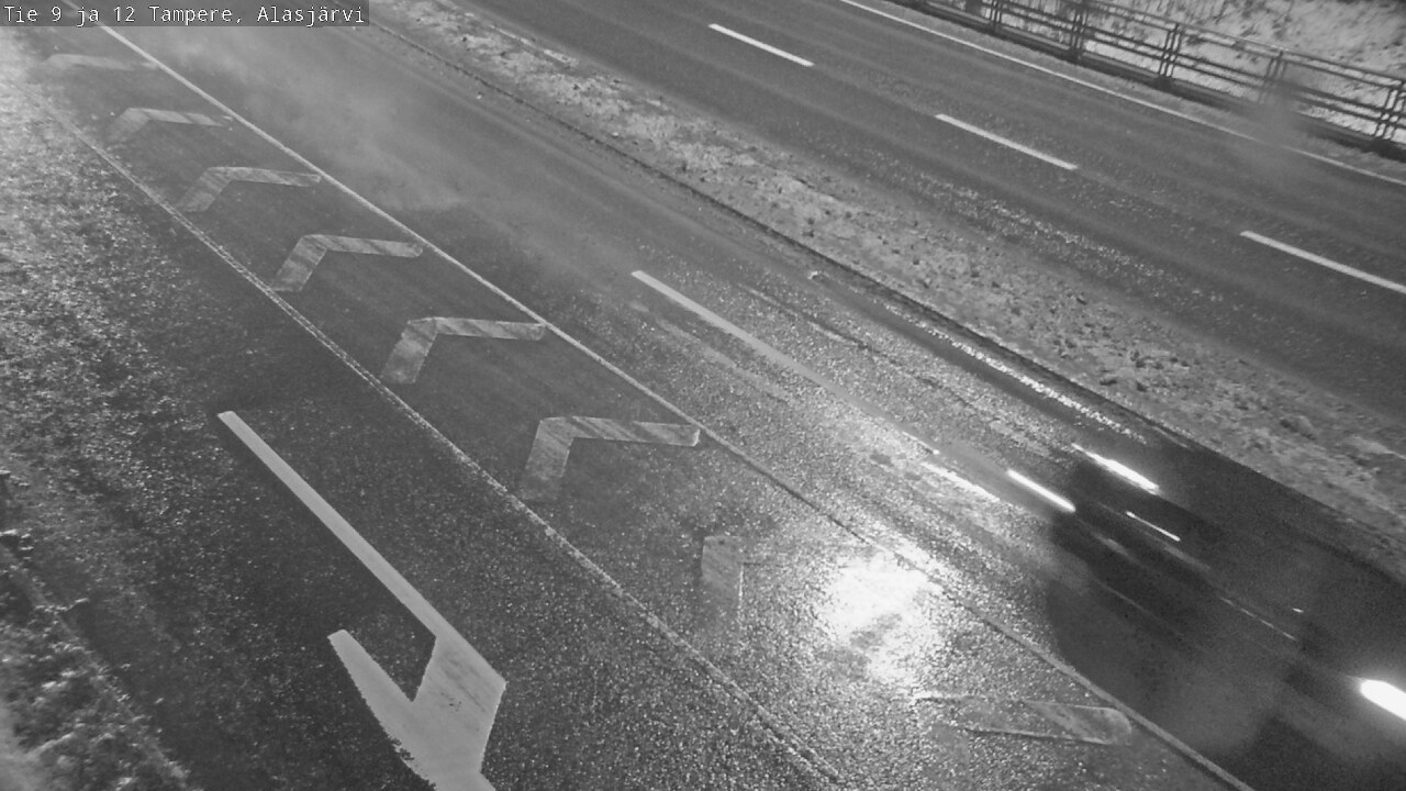 Weather Camera Image Väg 12 Tammerfors, Alasjärvi, Tampere, Pirkanmaa