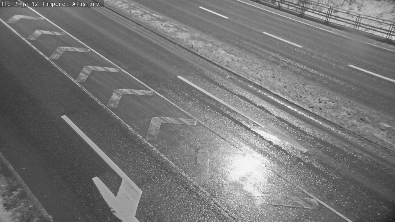 Weather Camera Image Väg 12 Tammerfors, Alasjärvi, Tampere, Pirkanmaa