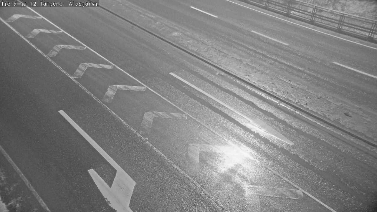 Weather Camera Image Väg 12 Tammerfors, Alasjärvi, Tampere, Pirkanmaa