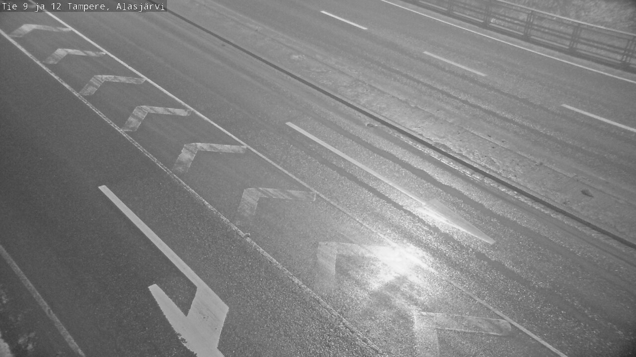 Weather Camera Image Väg 12 Tammerfors, Alasjärvi, Tampere, Pirkanmaa