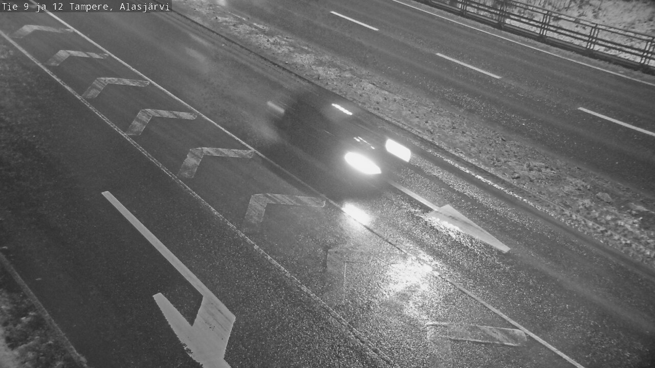 Weather Camera Image Väg 12 Tammerfors, Alasjärvi, Tampere, Pirkanmaa