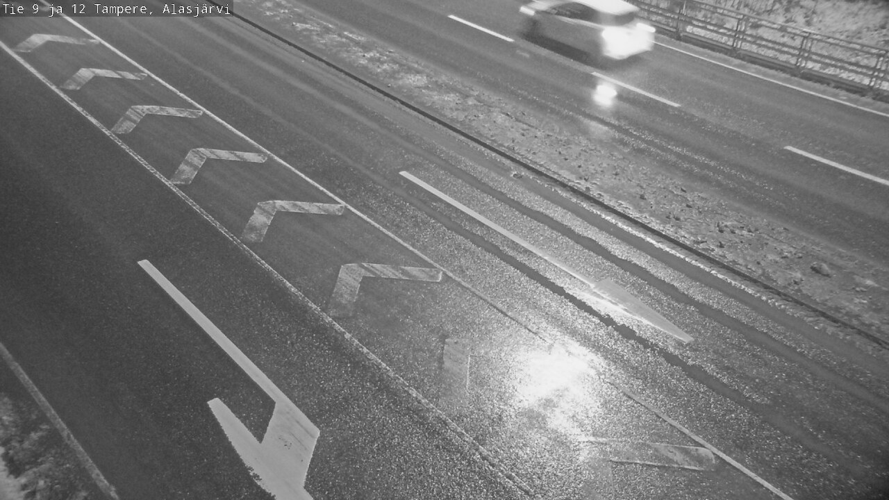 Weather Camera Image Väg 12 Tammerfors, Alasjärvi, Tampere, Pirkanmaa