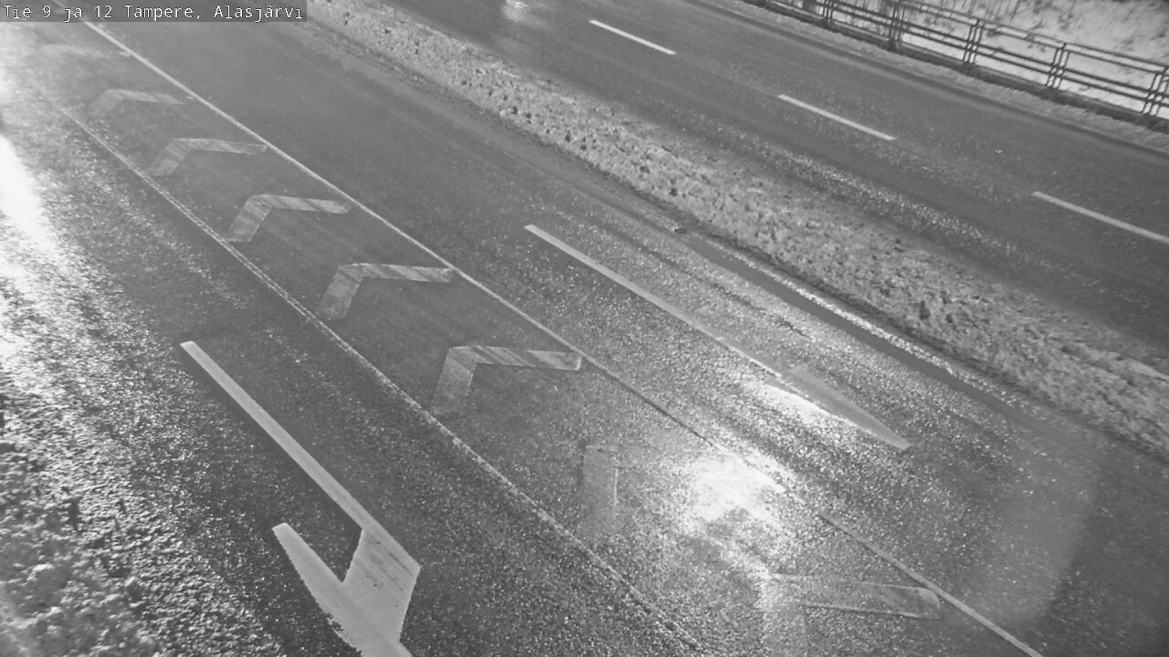 Weather Camera Image Väg 12 Tammerfors, Alasjärvi, Tampere, Pirkanmaa