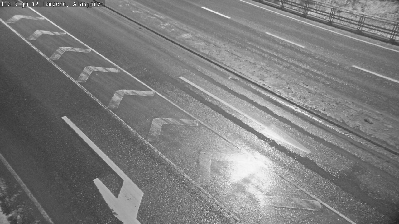 Weather Camera Image Väg 12 Tammerfors, Alasjärvi, Tampere, Pirkanmaa
