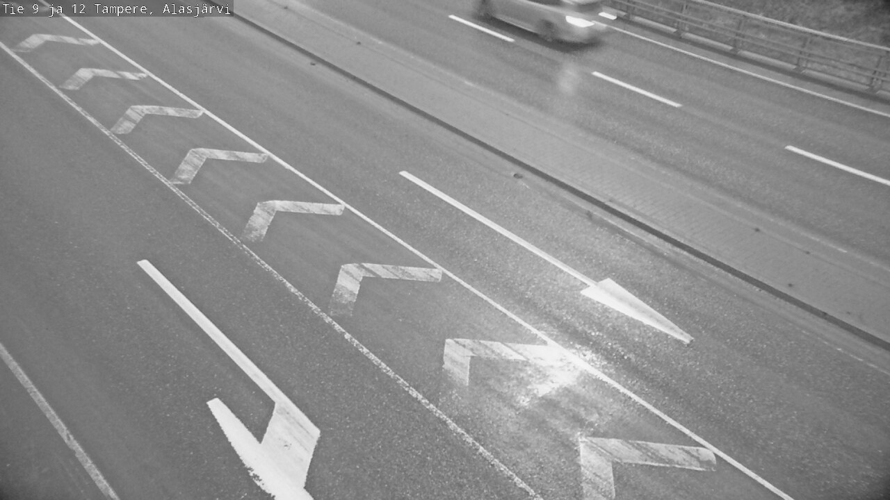 Weather Camera Image Road 12 Tampere, Alasjärvi, Tampere, Pirkanmaa