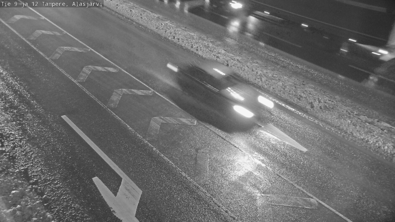 Weather Camera Image Väg 12 Tammerfors, Alasjärvi, Tampere, Pirkanmaa
