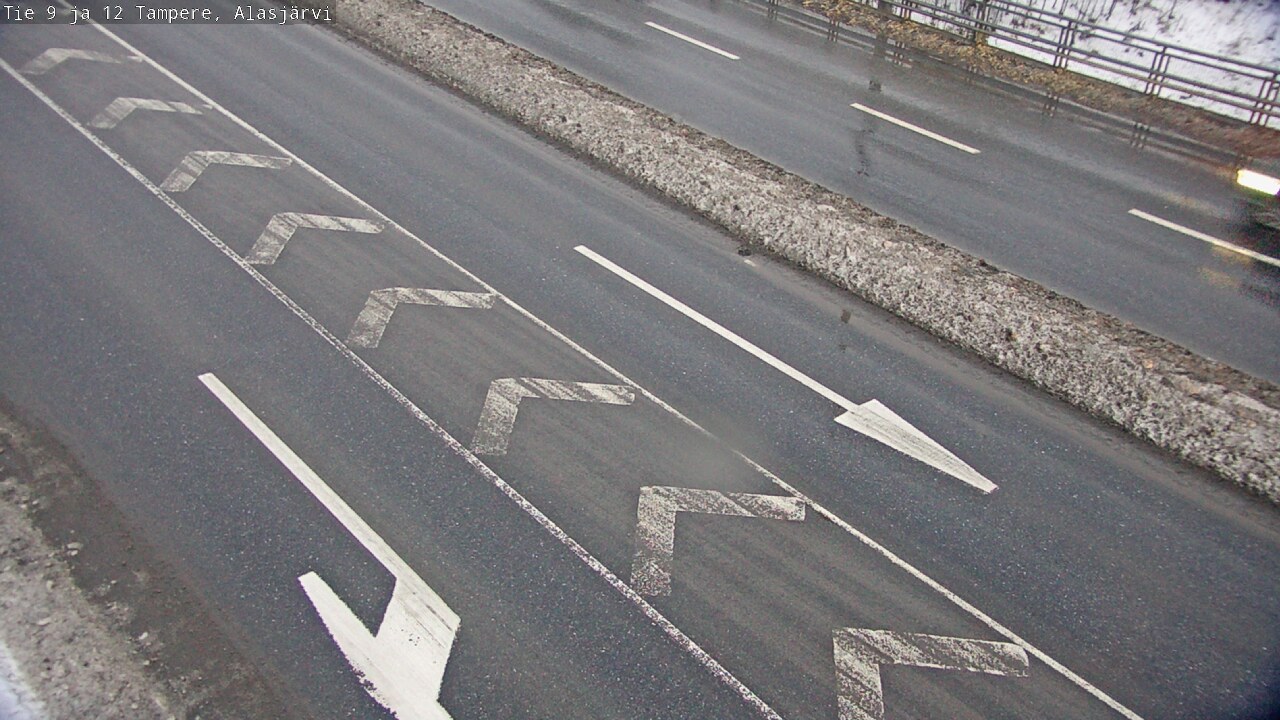 Weather Camera Image Väg 12 Tammerfors, Alasjärvi, Tampere, Pirkanmaa