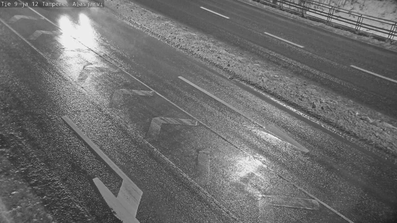 Weather Camera Image Väg 12 Tammerfors, Alasjärvi, Tampere, Pirkanmaa