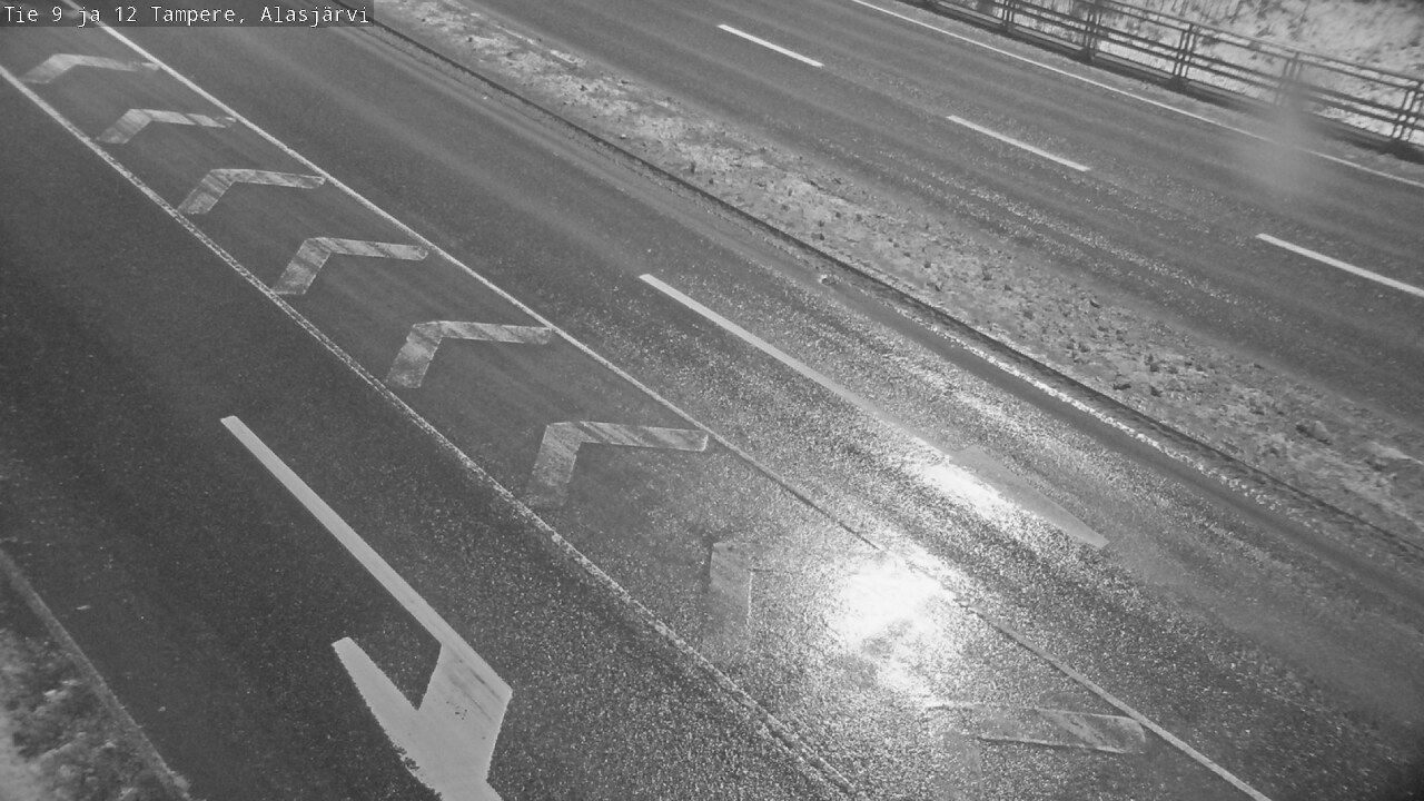 Weather Camera Image Väg 12 Tammerfors, Alasjärvi, Tampere, Pirkanmaa