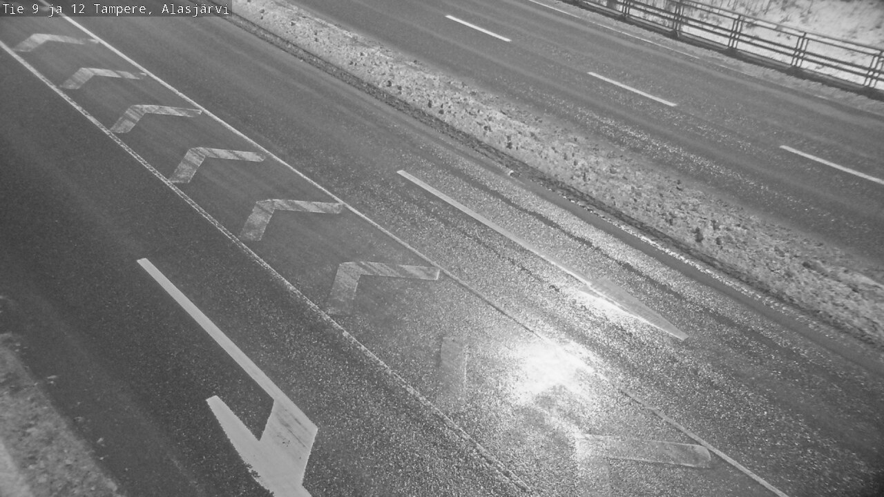 Weather Camera Image Väg 12 Tammerfors, Alasjärvi, Tampere, Pirkanmaa