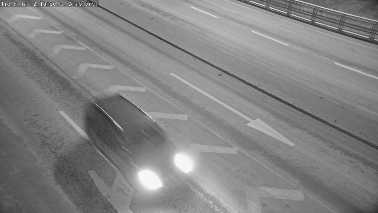 Weather Camera Image Road 12 Tampere, Alasjärvi, Tampere, Pirkanmaa