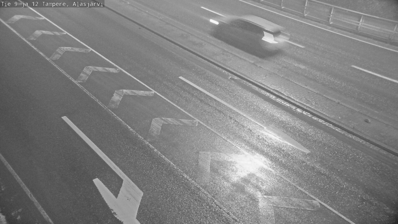 Weather Camera Image Väg 12 Tammerfors, Alasjärvi, Tampere, Pirkanmaa