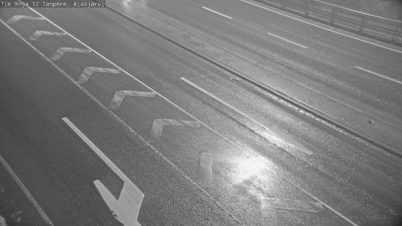 Weather Camera Image Väg 12 Tammerfors, Alasjärvi, Tampere, Pirkanmaa