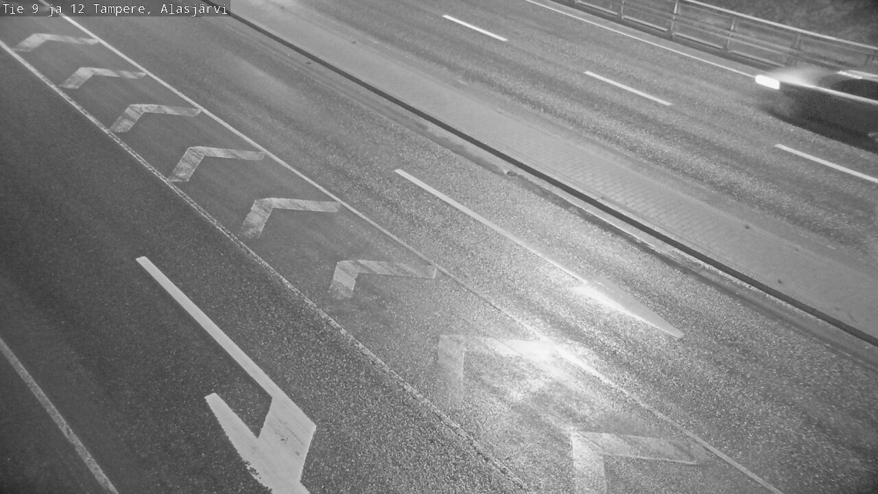 Weather Camera Image Road 12 Tampere, Alasjärvi, Tampere, Pirkanmaa